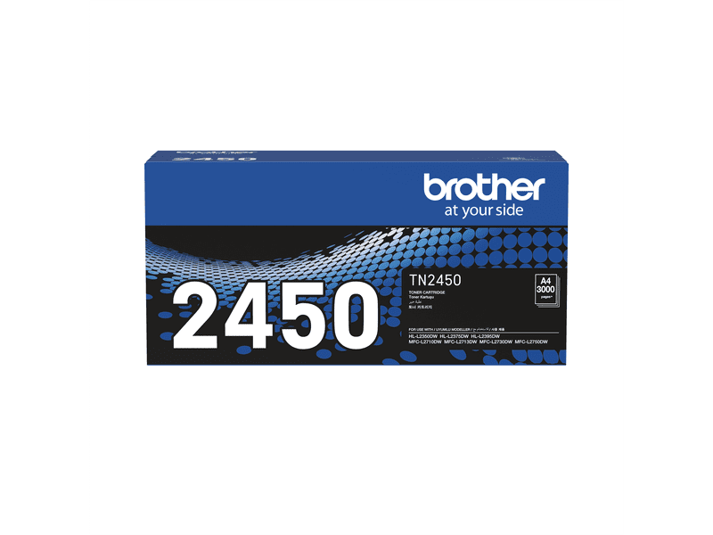 Brother TN-2450 Genuine Black High Yield Toner Cartridge