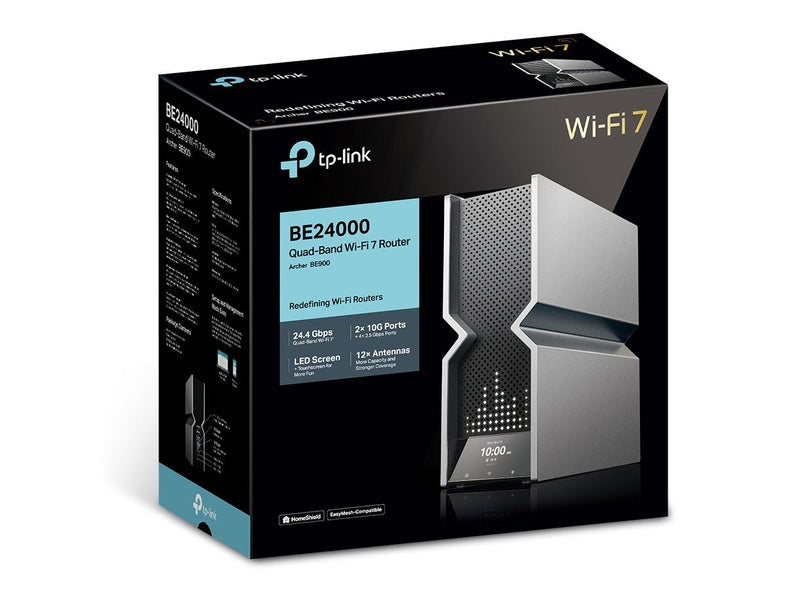 TP-Link Archer BE900 BE24000 Quad-Band Wi-Fi 7 Router