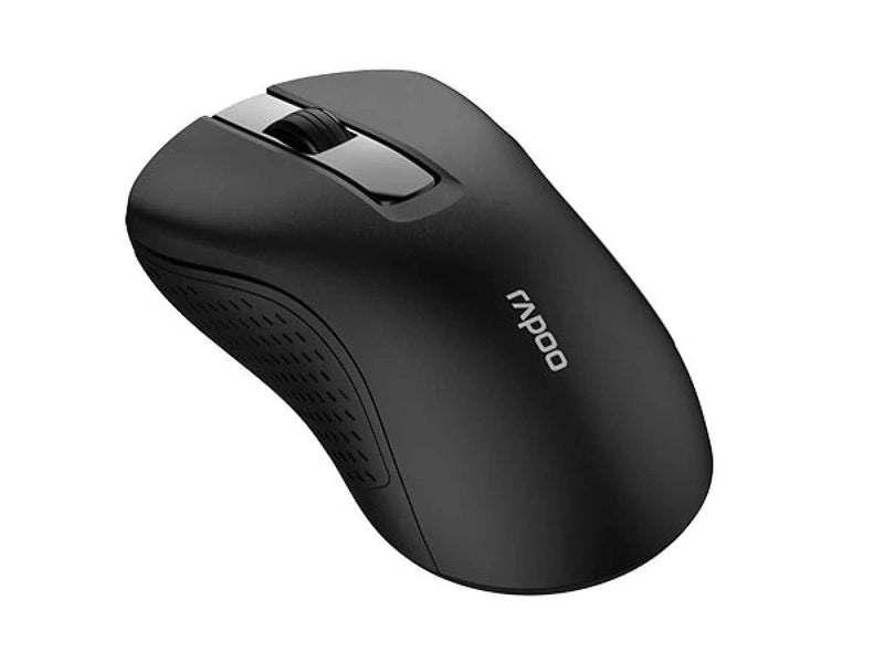 RAPOO B20 Silent Wireless Optical Mouse 2.4G wireless, 1200 DPI,12-month battery life. Ultra Compact, Office and Home, Retail Pack
