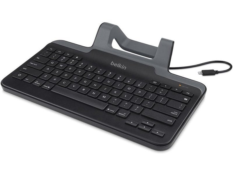 Belkin Wired Tablet Keyboard with Stand for iPad