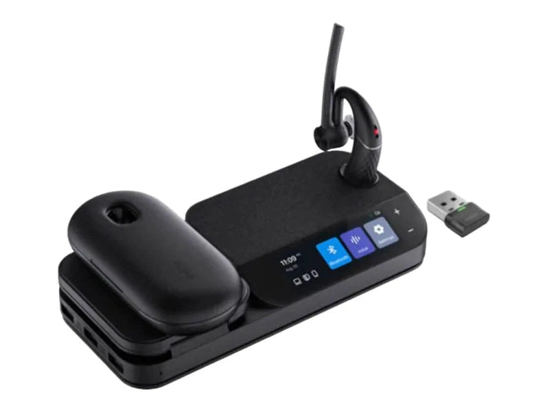 Yealink BH71 Workstation Pro Bluetooth Wireless Mono Headset, Mobile/PC/Deskphone,Office Worker,4-Mic Noise Cancellation 10H Talk Time