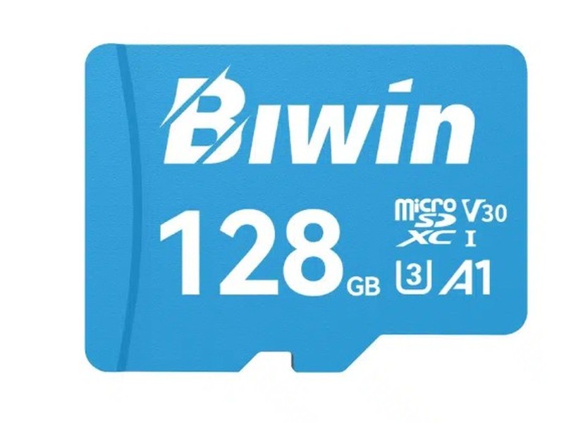 BIWIN MS100-128G microSD3.0 Read & Write Speed up to 100MB/s & 50MB/s