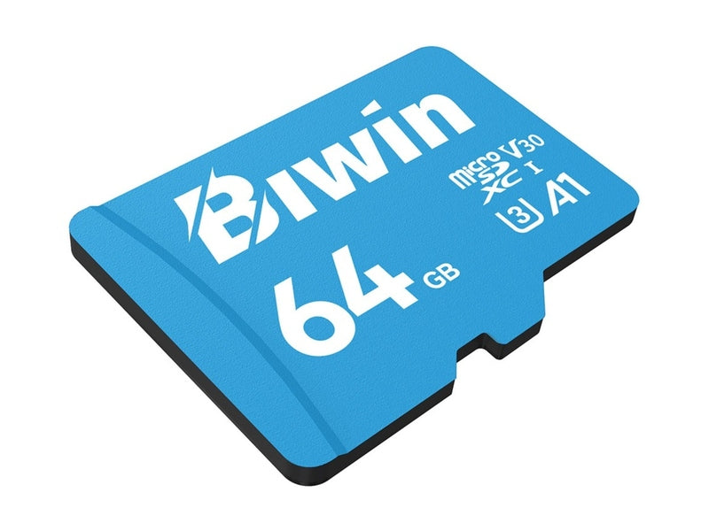 BIWIN MS100-64G microSD3.0 Read & Write Speed up to 100MB/s & 45MB/s