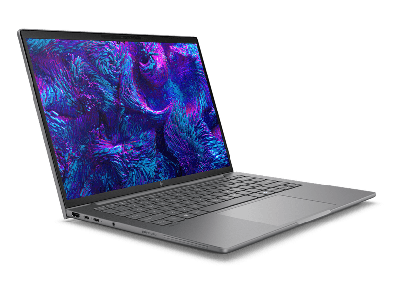 HP ZBook 8 G1i 14" WUXGA Touch Mobile Workstation PC, Ultra 7 16GB 512GB SSD RTX500-Ada W11P 3YOS - Silver