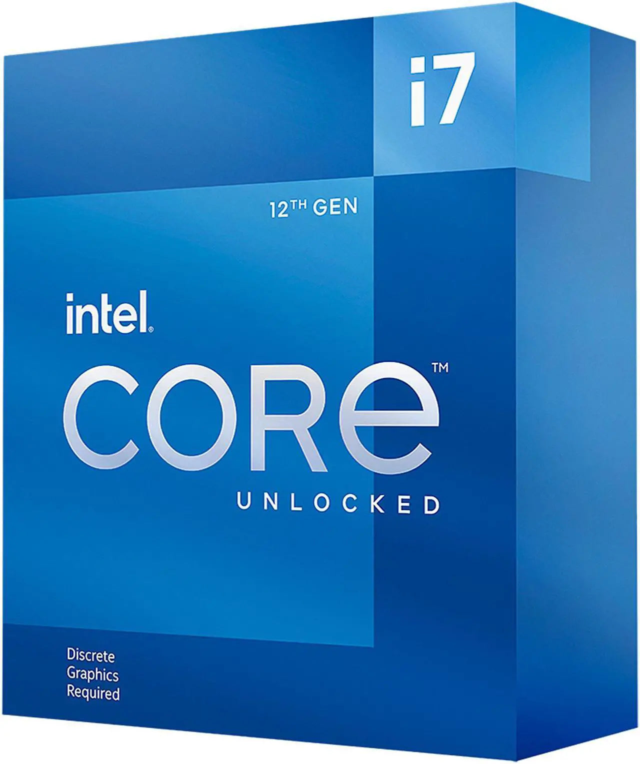 Intel i7 12700KF CPU 3.6GHz 5.0GHz Turbo 12th Gen LGA1700 12-Cores 20-Threads 25MB 125W Graphic Card Required Unlocked Retail Box Alder Lake no Fan