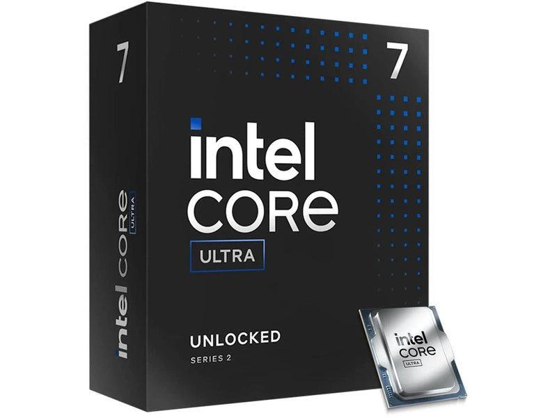 Intel Core Ultra 7 Processor 265K LGA1851 30M Cache, up to 5.50 GHz 15th Gen - No CPU Cooler Included