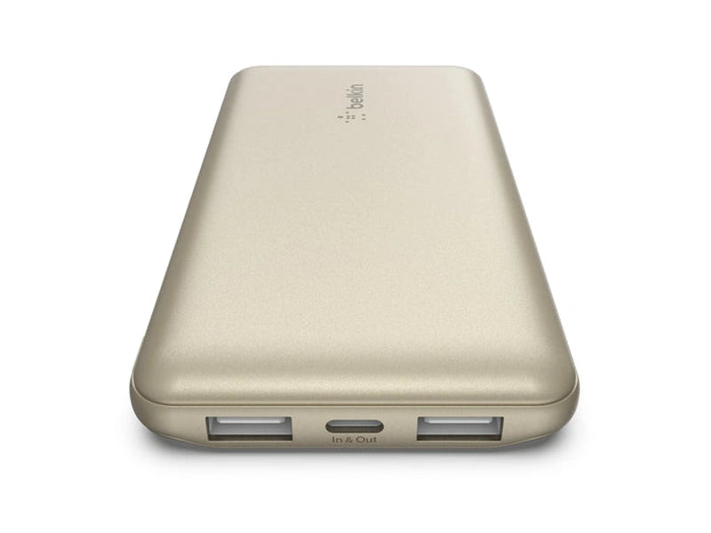 Belkin BPB011BTGD BoostCharge 10000mAh Power Bank Gold