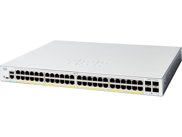 Cisco Catalyst 1200 48-port GE PoE 4x10G SFP+ Switch