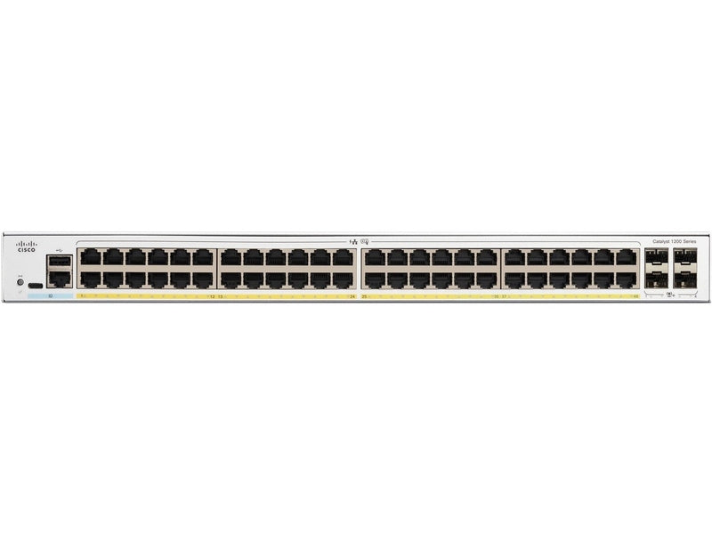 Cisco Catalyst 1200 48-port GE PoE 4x10G SFP+ Switch