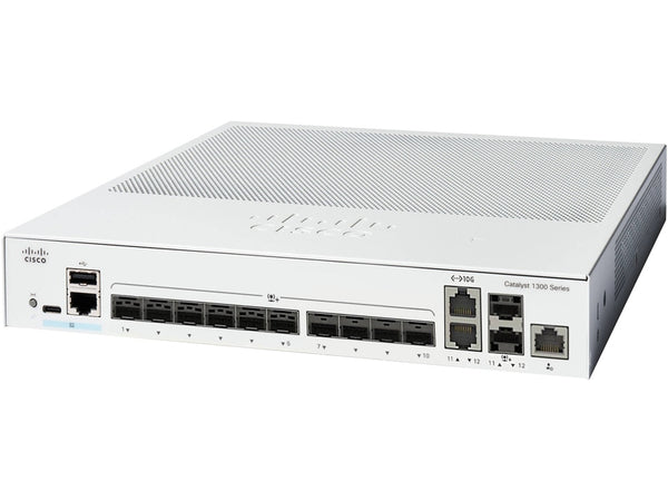 Cisco Catalyst 1300 4-port 2.5GE 4-port GE PoE 2x10G SFP+ Switch