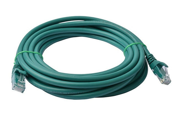 8Ware CAT6A Cable 10m - Green Color RJ45 Ethernet Network LAN UTP Patch Cord Snagless