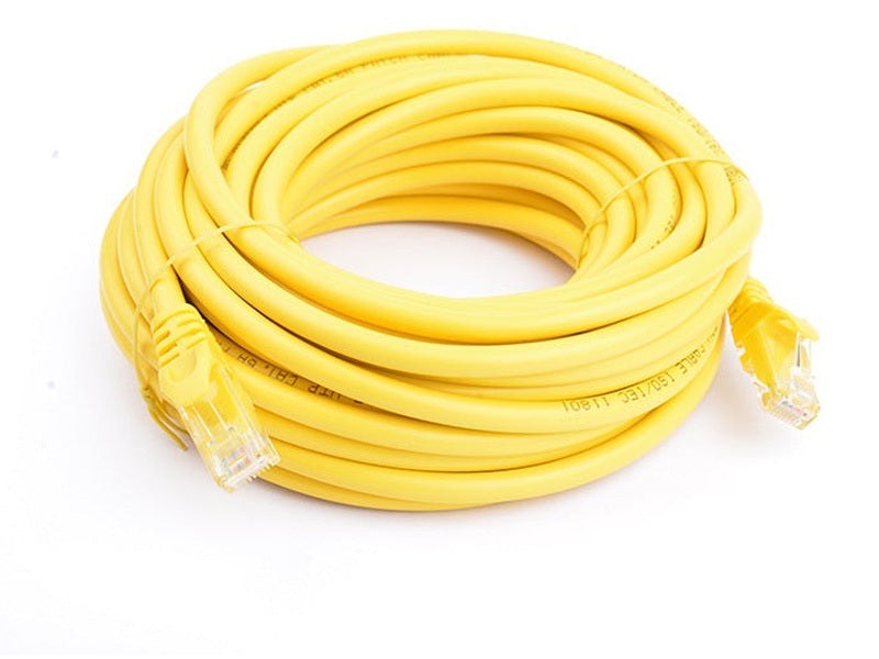 8Ware CAT6A Cable 10m - Yellow Color RJ45 Ethernet Network LAN UTP Patch Cord Snagless