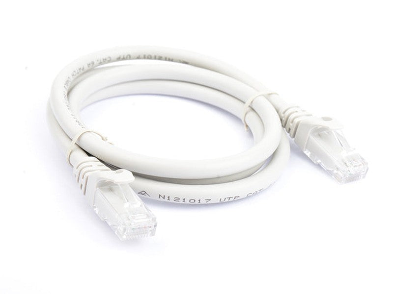 8Ware CAT6A Cable 1m - Grey Color RJ45 Ethernet Network LAN UTP Patch Cord Snagless
