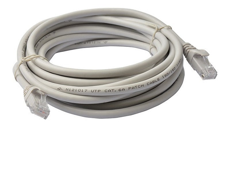 8Ware CAT6A Cable 5m - Grey Color RJ45 Ethernet Network LAN UTP Patch Cord Snagless
