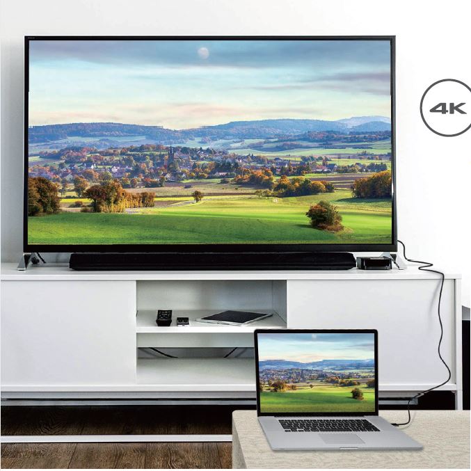 Astrotek 3m DisplayPort DP to HDMI Cable Converter Adapter - Male to Male 4K Resolution For Laptop PC to Monitor Projector HDTV Video Card