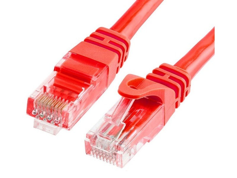 Astrotek CAT6 Cable 30m - Red Color Premium RJ45 Ethernet Network LAN UTP Patch Cord 26AWG CU Jacket