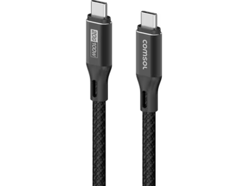 2m 20Gbps 100W USB-C to USB-C Cable - CC2020BK