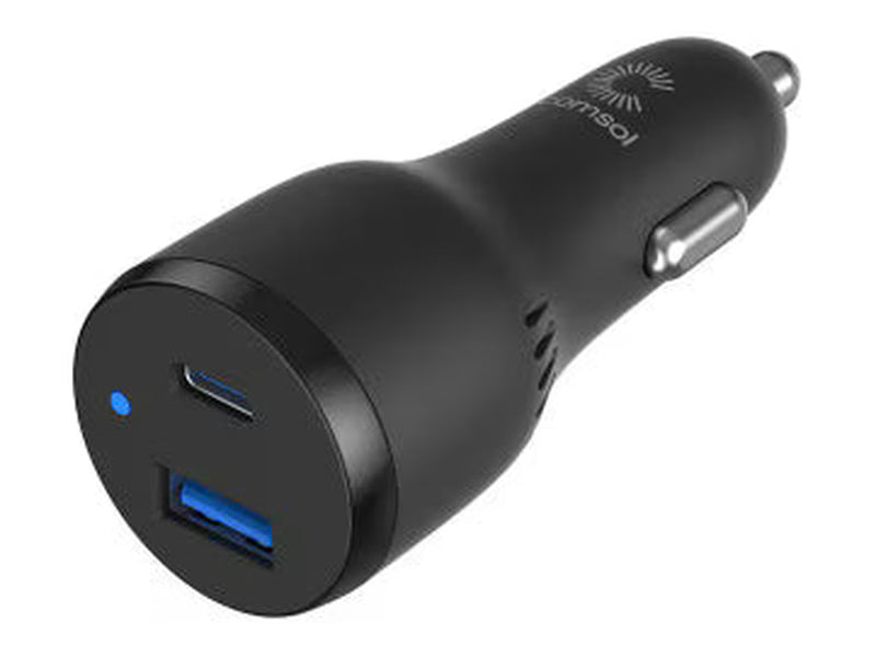 Comsol 65W Dual Port USB-A + USB-C Car Charger + 1M USB-C Cable - CC265