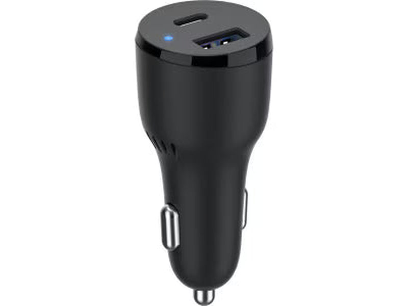 Comsol 65W Dual Port USB-A + USB-C Car Charger + 1M USB-C Cable - CC265