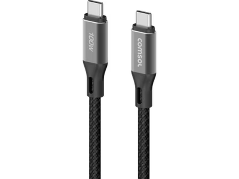 3m 100W USB-C to USB-C Cable Black - CC5A30BK