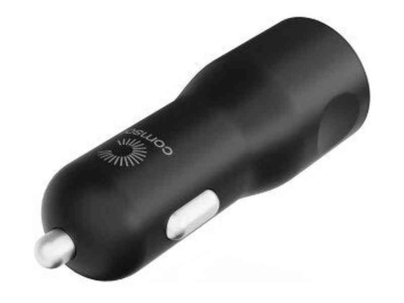 Comsol 40W Dual Port USB-C Car Charger - CCD40BK