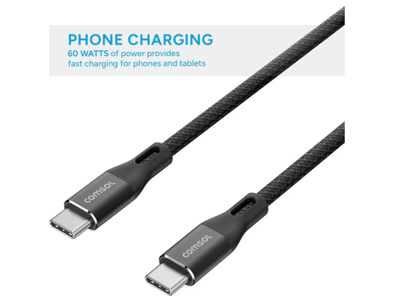 3m USB-C to USB-C Cable - Black