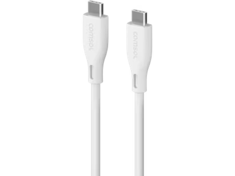 3m USB-C to USB-C Silicone Cable White - CCSS30WH