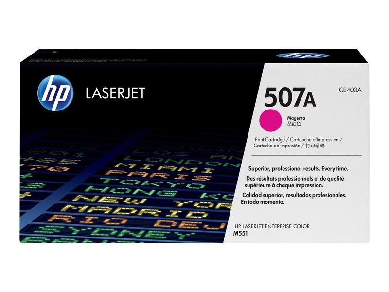 HP 507A Magenta LaserJet Cartridge