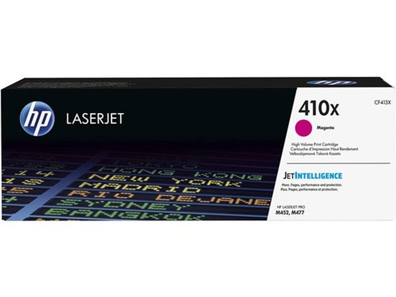 HP 410X Magenta Toner High Yield For M377 M477 M452 Printers