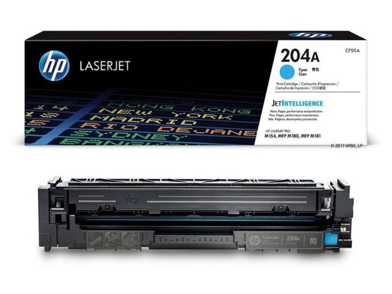 HP 204A Cyan Toner For M154 M180 M181 Printers