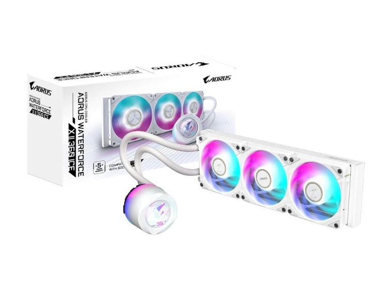 Gigabyte AORUS WATERFORCE X II 360 ICE CPU Cooler