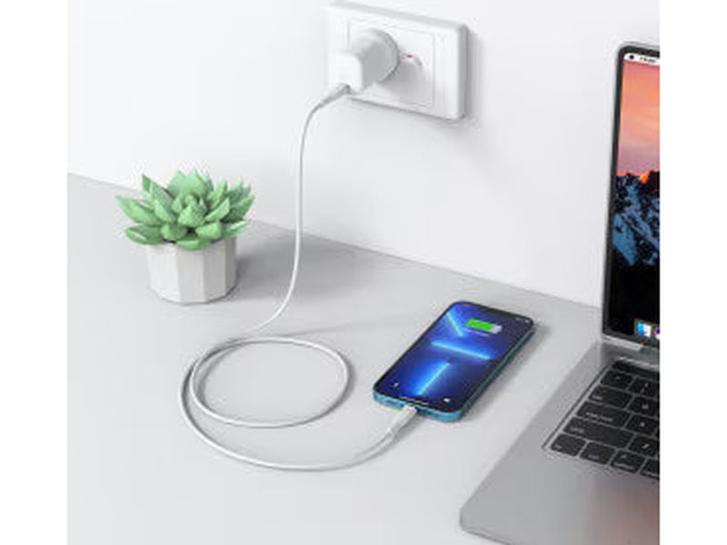 1.2m GRS Certified USB-C to Apple Lightning Cable, White - CLGR12WH