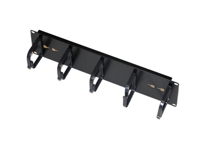 2RU Cable Management Rail With 5 Rings