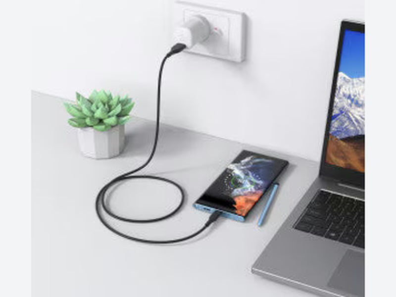 1.2m GRS Certified USB-A to USB-C Cable, Black - CMGR12BK