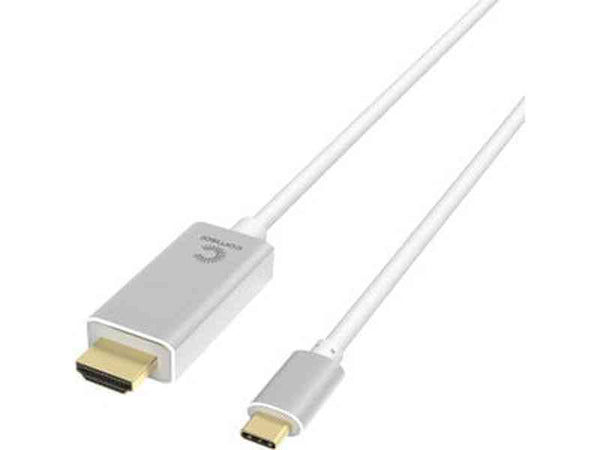 Comsol Male USB-C to HDMI Cable 4K2K 1.5m Silver - CMHM015