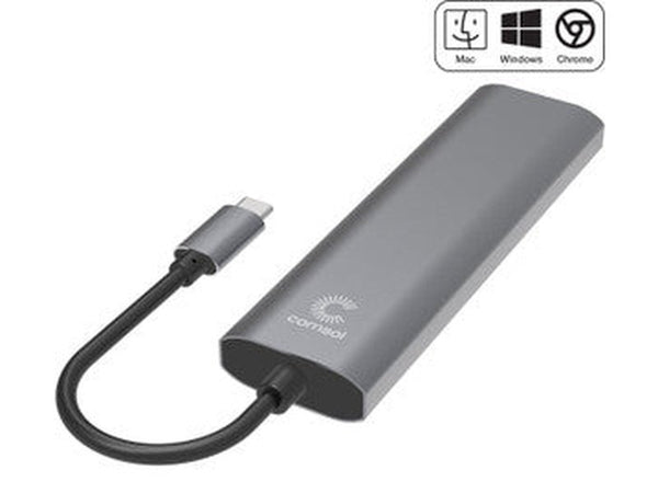 Comsol USB-C to 4K HDMI Multi-Port Adapter