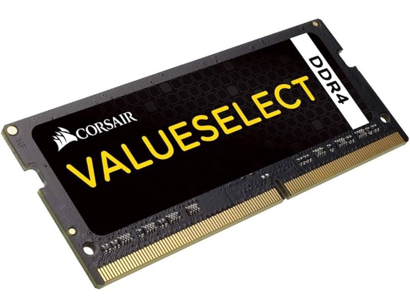 Corsair Value Select 16GB 1x16GB DDR4 SODIMM 2133MHz C15 Memory Black