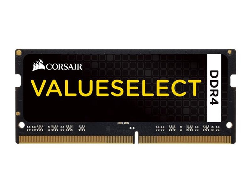 Corsair Value Select 16GB 1x16GB DDR4 SODIMM 2133MHz C15 Memory Black