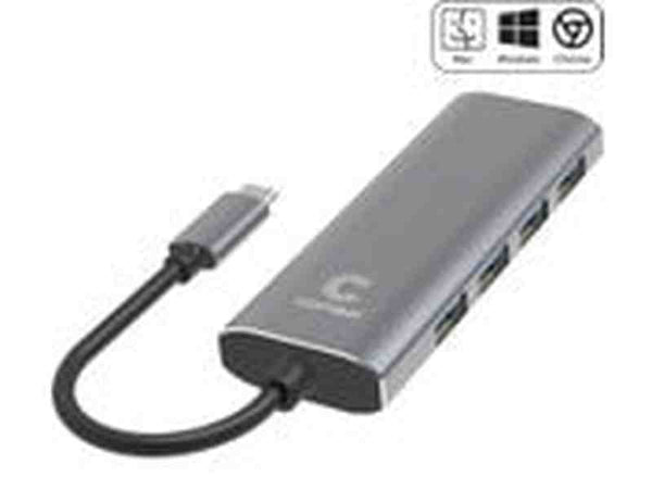 Comsol USB-C to 4 Port USB-A 3.0 Hub CMU34