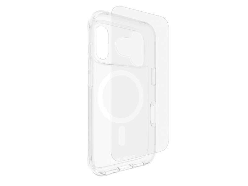 Case-Mate Case & Screen Protection Pack w/MagSafe - For iPhone 17 Pro - Clear Case