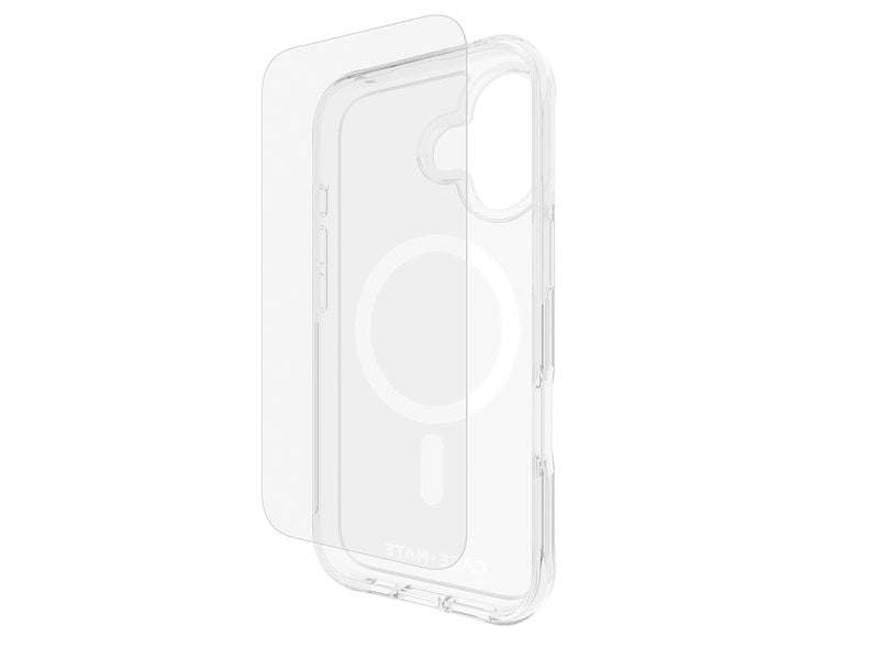 Case-Mate Case & Screen Protection Pack w/MagSafe - For iPhone 17 Pro - Clear Case