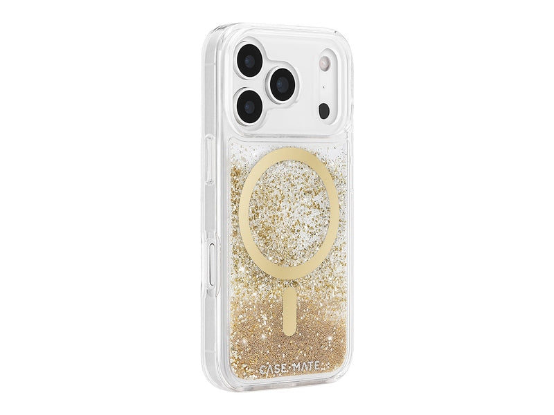 Case-Mate Waterfall MagSafe Case - For iPhone 17 Pro - Gold