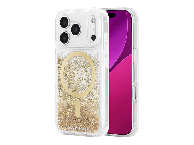 Case-Mate Waterfall MagSafe Case - For iPhone 17 Pro - Gold