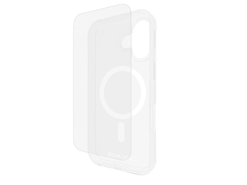 Case-Mate Case & Screen Protection Pack w/MagSafe - For iPhone 17 - Clear Case
