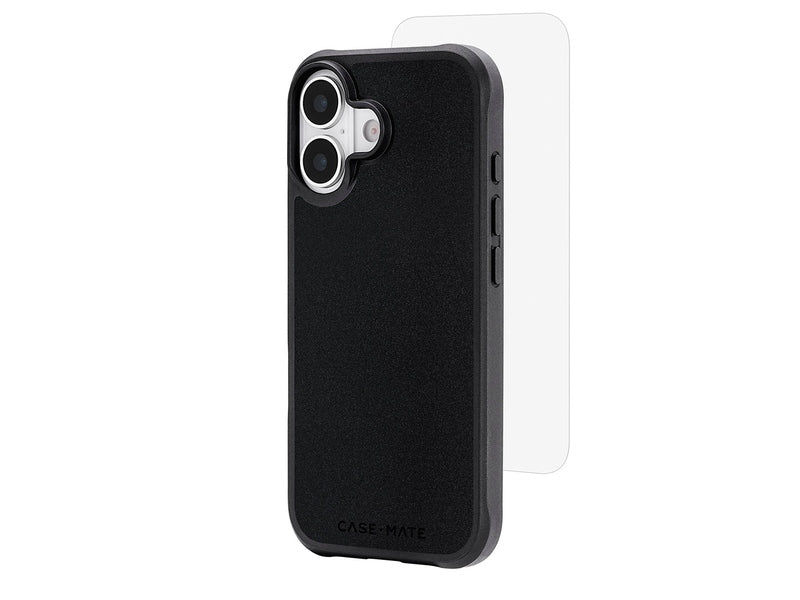 Case-Mate Case & Screen Protection Pack w/MagSafe - For iPhone 17 - Black Case
