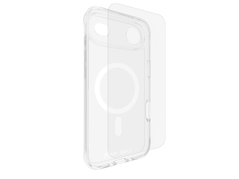 Case-Mate Case & Screen Protection Pack w/MagSafe - For iPhone Air - Clear Case