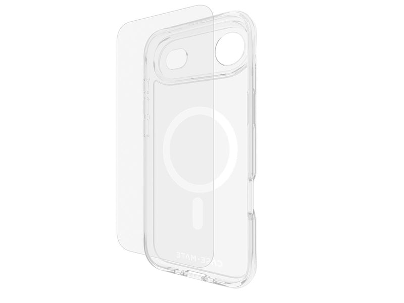 Case-Mate Case & Screen Protection Pack w/MagSafe - For iPhone Air - Clear Case