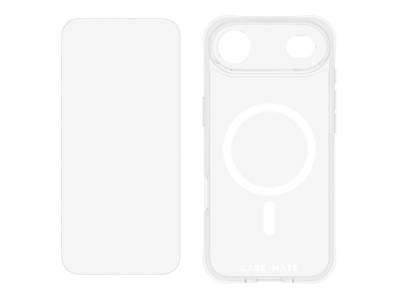 Case-Mate Case & Screen Protection Pack w/MagSafe - For iPhone Air - Clear Case
