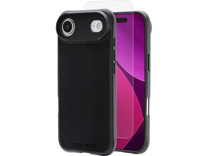 Case-Mate Case & Screen Protection Pack w/MagSafe - For iPhone Air - Black Case