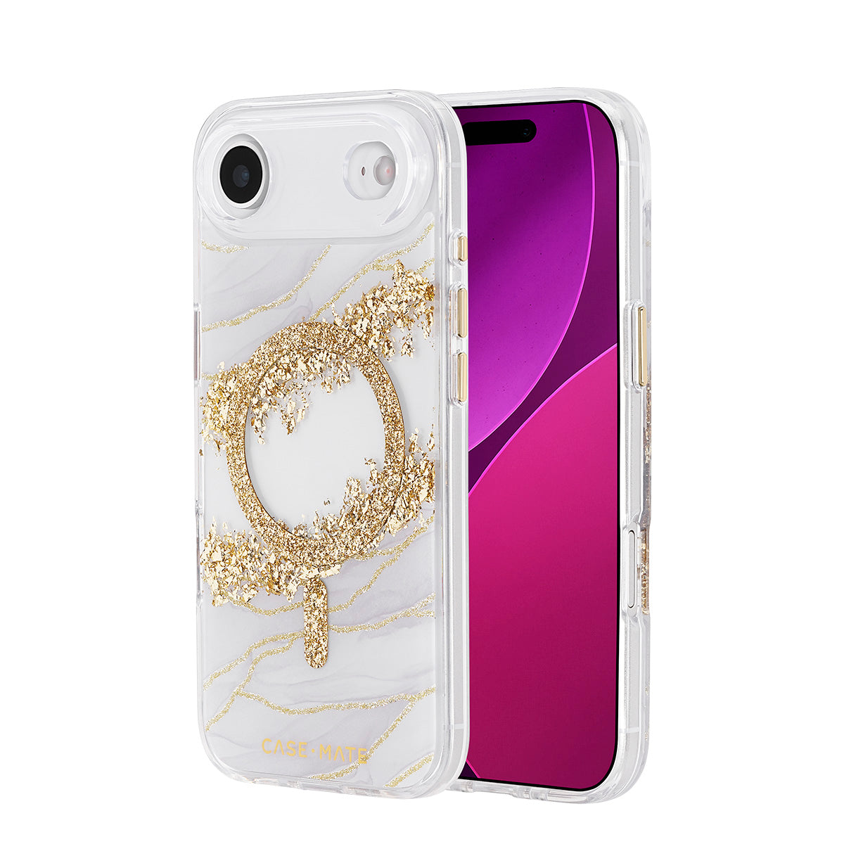 Case-Mate Karat Granite MagSafe Case - For iPhone Air - Gold